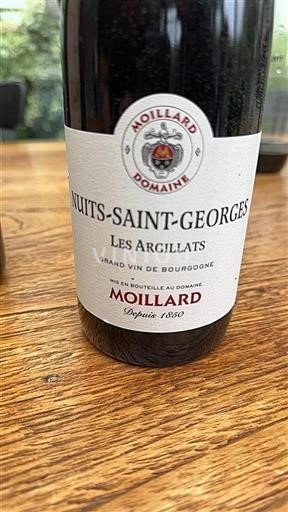 Borgoña Nuits-Saint-Georges Moillard Les Argillats Sin añada