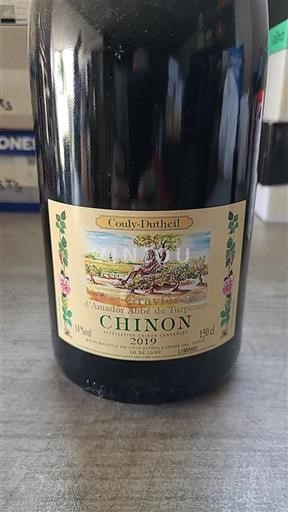 Vallée de la Loire Chinon Couly-Dutheil Les Gravières d'Amador Abbé de Turpenay 2019