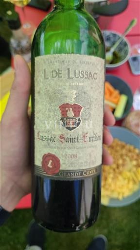 Bordéus Lussac-Saint-Émilion L de Lussac Grande 2008