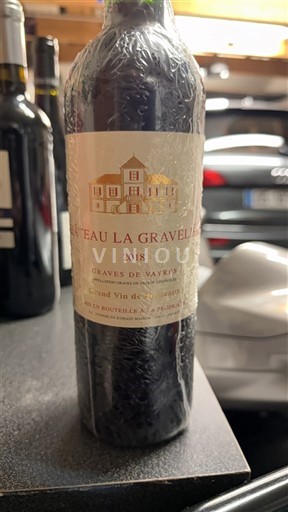 Bordeaux Graves-de-Vayres Château La Gravelière 2018