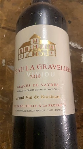 Vin Graves-de-vayres Château La Gravelière - 2018 - Avis, conseil