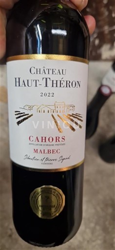 South West Cahors Château Haut-Théron 2022