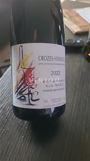 Rona dolina Crozes-hermitage A. et A. Pradelle 2022