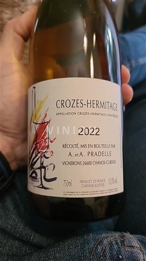 Lugina e Ronës Crozes-hermitage A. et A. Pradelle 2022