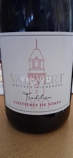 Valle del Rodano Costières di Nîmes Val-Vert Tradition 2023