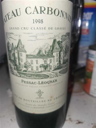 Burdeos Pessac-Léognan Grand Cru Château Carbonnieux 1998