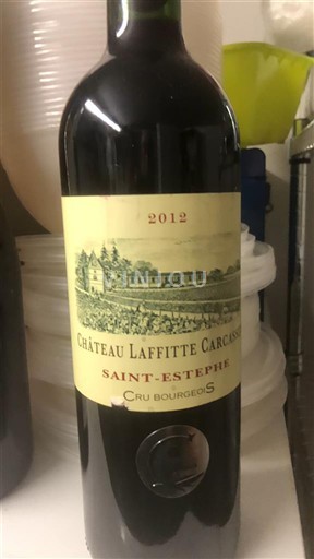 Burdeos Saint-Estèphe Cru Bourgeois Château Laffitte Carcasset 2012