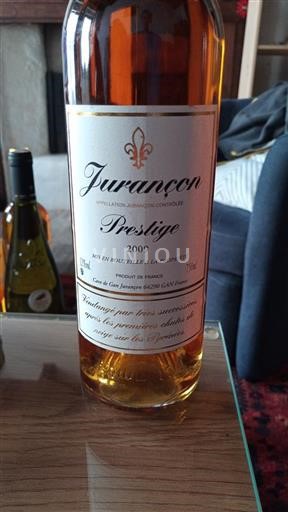 Sydväst Jurançon Cave de Gan Prestige 2009