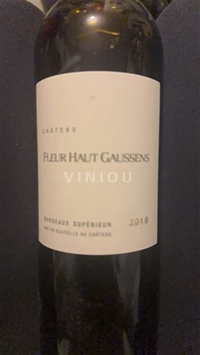 Burdeos Bordeaux superior Château Fleur Haut Gaussens 2016