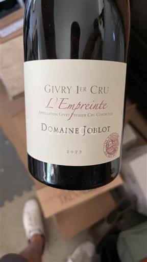 Bourgogne Ospecificerad Premier Cru Domaine Joblot L%27Empreinte 2023