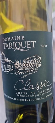 Jihozápad Côtes de Gascogne Domaine Tariquet Classic 2024