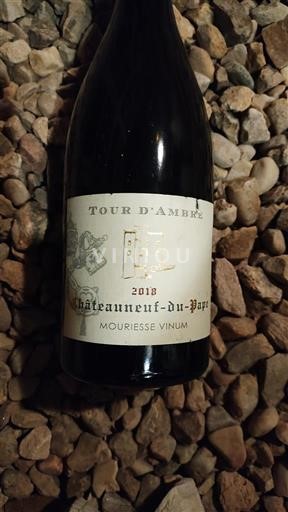 Rhônevallei Châteauneuf-du-Pape Mouriesse Vinum Tour d'Ambre 2018