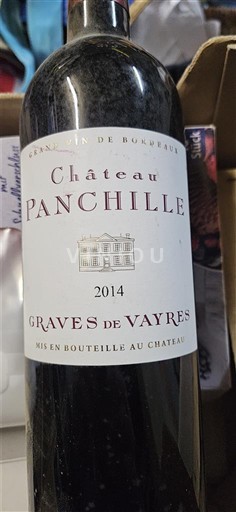 Bordeaux Graves-de-vayres Château Panchille 2014