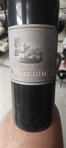 Bordéus Château Genins 2016