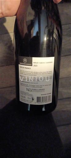 Vin Rouge sec French Bouledogue 2023 France Languedoc AOC