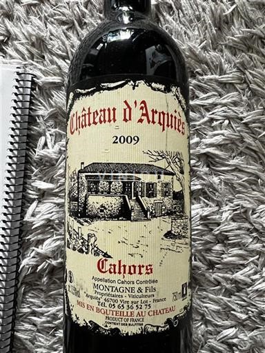 Sud-Ovest Cahors Château Arquiès 2009