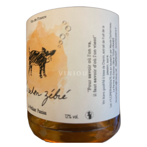 Vale do Loire Domaine Cochon Zébré Não Sazonado