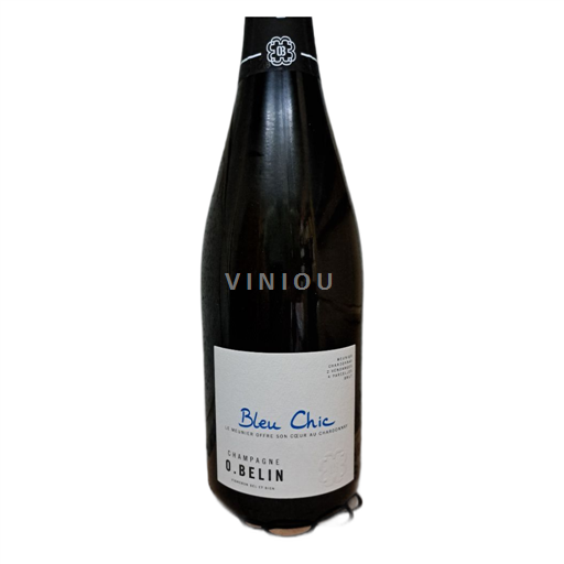 Vin Effervescent Blanc brut Bleu Chic O. Belin Non millésimé France Champagne AOC