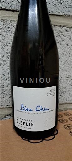Champaña Champán O. Belin Bleu Chic Sin añada