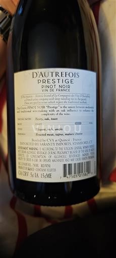 Bourgogne Ikke specificeret Autrefois Prestige 2024