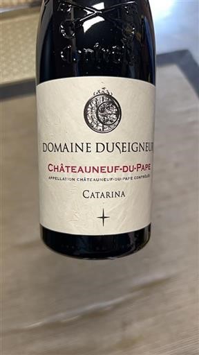 Vallée du Rhône Châteauneuf-du-pape Domaine Duseigneur Catarina 2022