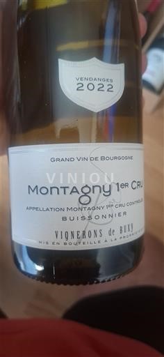 Burgund Ikke spesifisert Premier Cru Vignerons de Buxy Buissonnier 2022