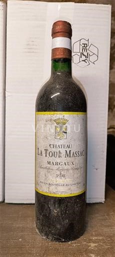 Bordeaux Margaux Grand Cru Château La Tour Massac 1988