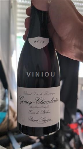 Burgund Gevrey-Chambertin Rémi Seguin Terres de Brochon 2018