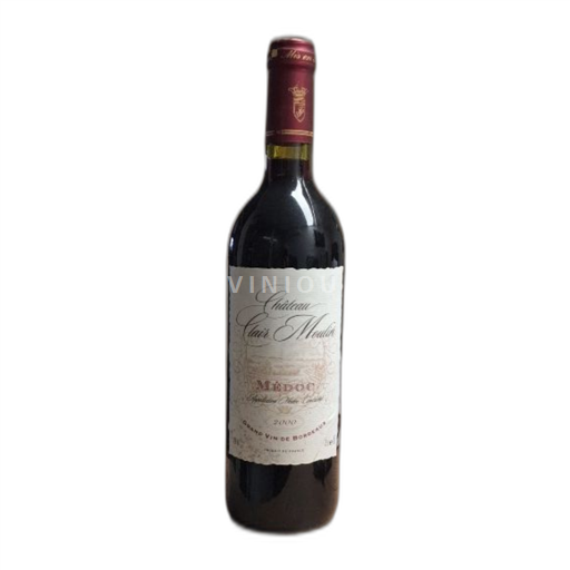 Burdeos Médoc Château Clair Moulin 2000