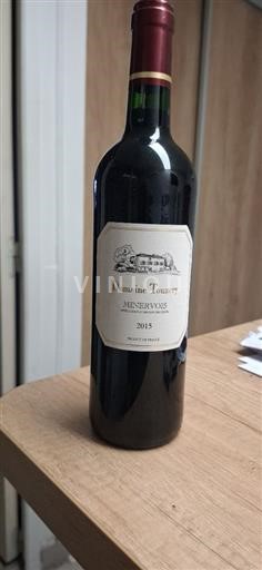 Vin Rouge sec Domaine Touzery 2015 France Languedoc Minervois AOC