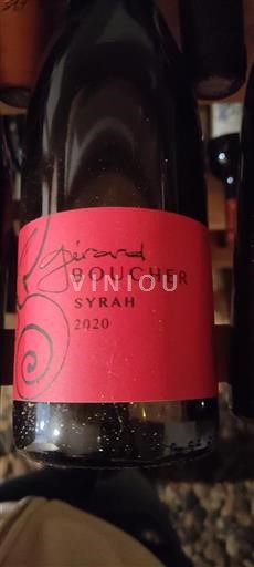Vallée du Rhône Gérard Boucher Syrah 2020