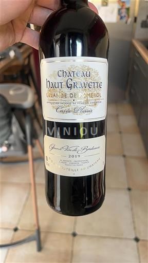 Bordéus Lalande-de-Pomerol Château Haut Gravette Plaisir 2019