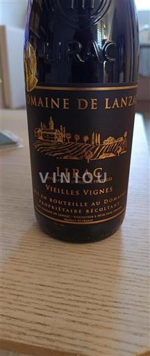 Rhône-dalen Lirac Domaine Lanzac Vieilles Vignes 2018
