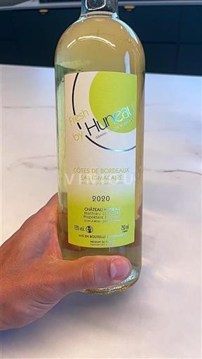 Vin Blanc sec Fresh by Huneau Château Huneau 2020 France Bordeaux Côtes-de-bordeaux-saint-macaire AOC