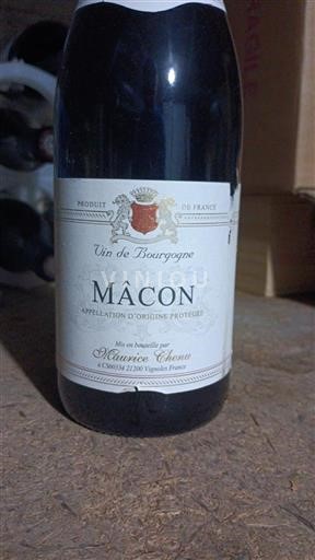 Borgonha Mâcon e mâcon-villages Maurice Chenu 2022