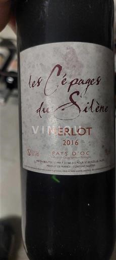 Languedoc in Roussillon Pays d'Oc Les Cépages du Silène Merlot 2016