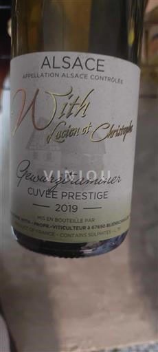 Alsace Grand Cru With Lucien et Christophe Prestige 2019