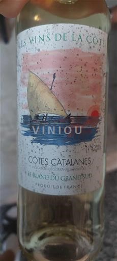 Languedoc in Roussillon Katalonske obale Les Vins de la Côte Le Blanc du Grand Sud 2023