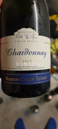 Borgonha Não especificado Maison Colin Seguin 2017