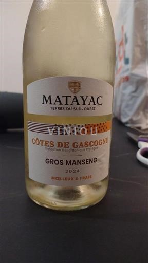 South West Côtes de Gascogne Matayac Gros Manseng 2024