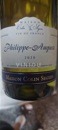 Bourgogne Ikke specificeret Maison Colin Seguin Philippe-Auguste 2020