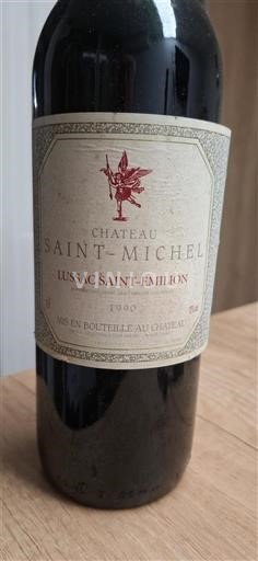 Bordeaux Lussac-Saint-Émilion Château Saint-Michel 1990