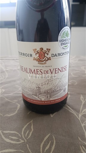 Vallée du Rhône Beaumes de Venise Terroir Daronton Non Millésimé