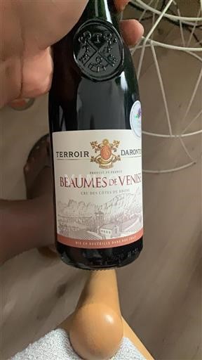 Vin Rouge sec Terroir Daronton Non millésimé France Vallée du Rhône Beaumes de Venise AOC