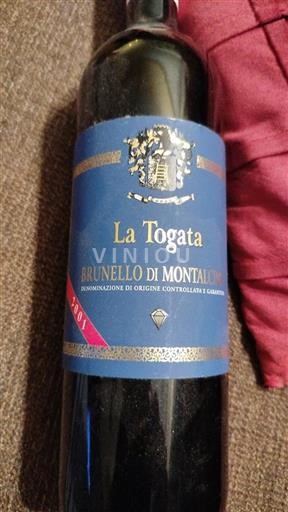 Toscana Brunello di Montalcino. La Togata 2001