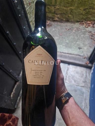 Kalifornische AVA Napa Valley Cain Cain Five 1992