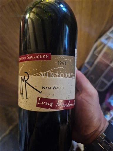 Kalifornische AVA Napa Valley Long Meadow Ranch Cabernet Sauvignon 1997