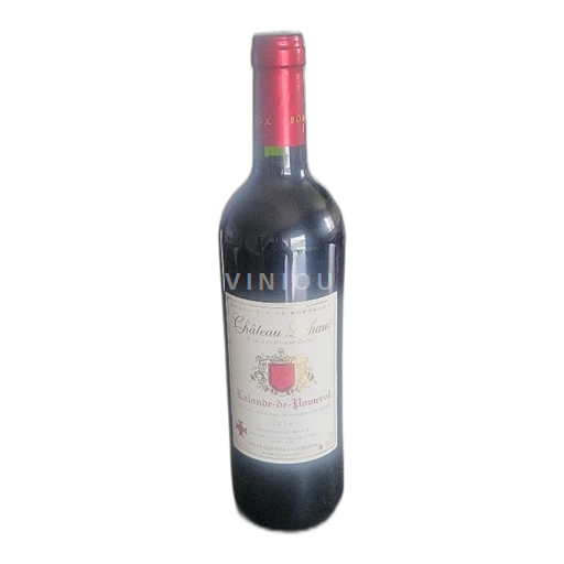 Vin Rouge sec Château Dehaut 2014 France Bordeaux Lalande-de-pomerol AOC
