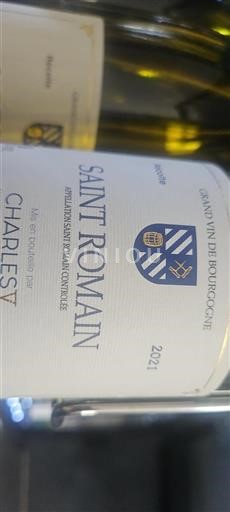 Burgundsko Saint-Romain Charles V 2021