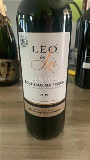Bordeaux Bordeaux supérieur Bertrand Ravache Léo by Léo 2019